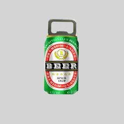 Beer Can-Shaped Bottle Opener