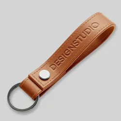Custom Leather Keychains