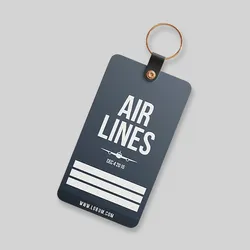 Custom Luggage Tag Keychains