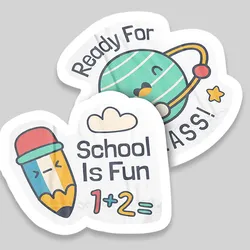 School Spirit Temporary Tattoos