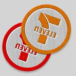 Custom Iron On Backed Patches