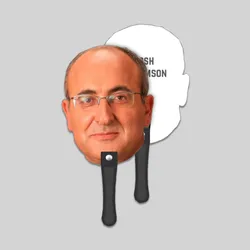 Custom Face Shape Hand Fan