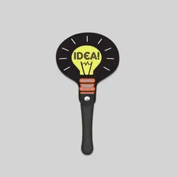 Light Bulb Hand Fan