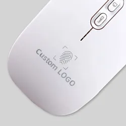 Custom Laser Curved Wireless Mouse