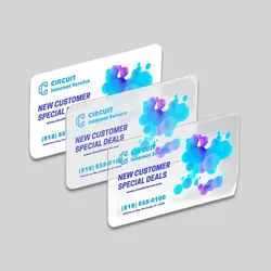 Custom Plastic Postcards