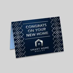 Custom 16PT C2S Raised Foil Greeting Cards