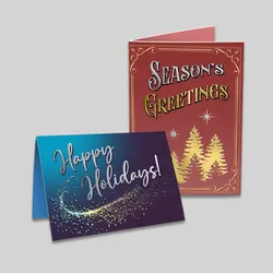 Custom Dual Raised Greeting Cards
