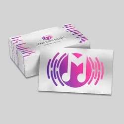 Custom Pearl Business Cards