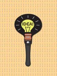 Light Bulb Hand Fan