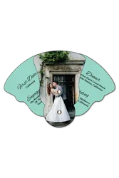 4 Part Expandable Bell Hand Fan