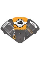 Large 4 Part Expandable Hand Fan