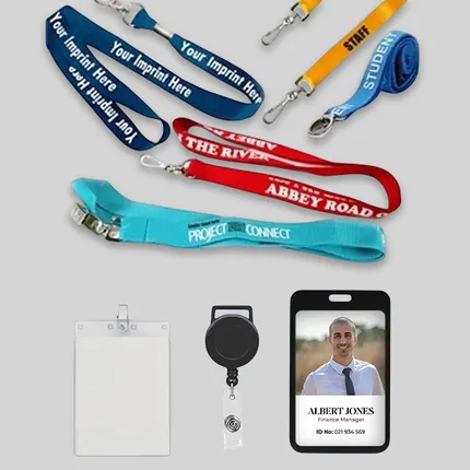Custom Silk Screen Print Polyester Lanyard                         