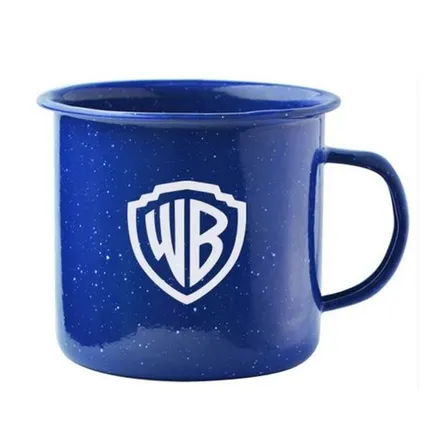 Happy Camper Enamel Mug 