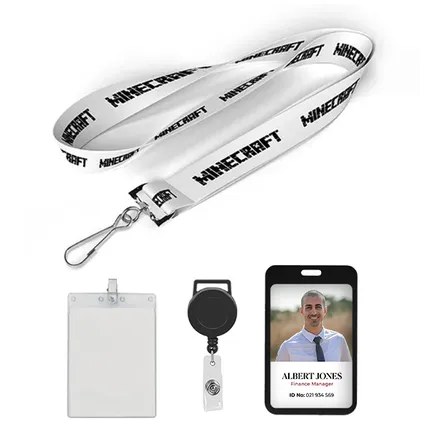 5/8 inch Price Saver Lanyard with J-Hook-A