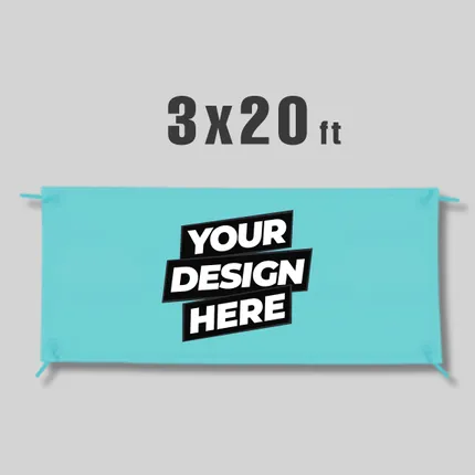 Vinyl Banner 3' x 20'