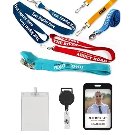 Custom Silk Screen Print Polyester Lanyard                         