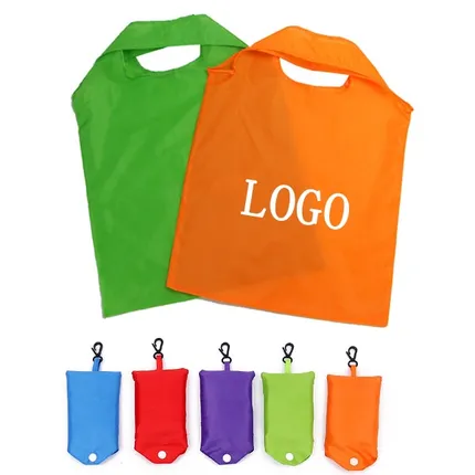 Foldable Polyester Grocery Tote Bag 