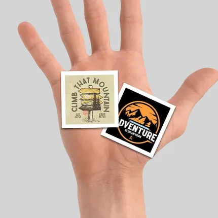 Square Stickers-5"X5"