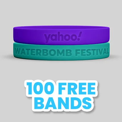 Silicon Debossed Wristbands 