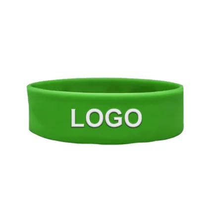 1 inch Embossed Printed Wristband-A