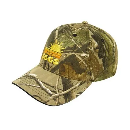 Two-Tone Camo Cap - Structured