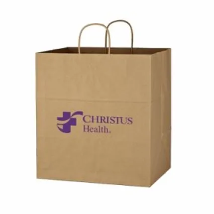 KRAFT PAPER BROWN SHOPPING BAGs