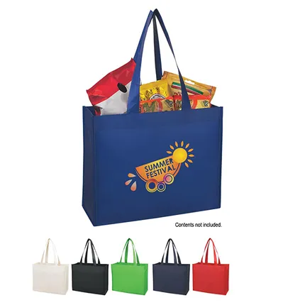 MATTE LAMINATED NON-WOVEN SHOPPER TOTE BAG
