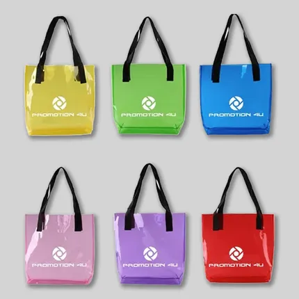 Plastic Grocery Tote Bag