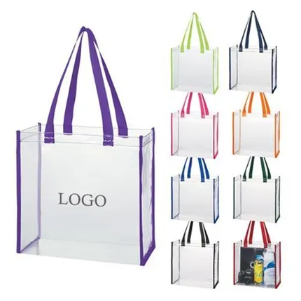 Transparent PVC Tote Bag 