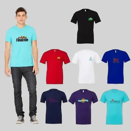 Bella Canvas Unisex Jersey Short Sleeve Tee - Colors