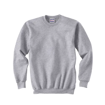 Hanes 90/10 Ultimate Cotton Crew - Light/Heather