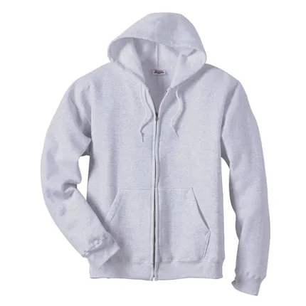 Hanes 7.8 oz. 50/50 ComfortBlend Full-Zip Hoodie - Light/Heather