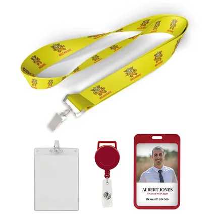 Full Color 1 inch Lanyard-A