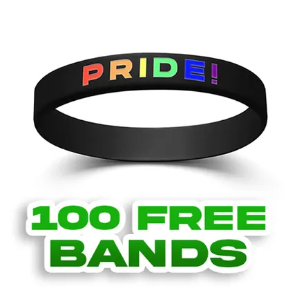 Custom Color Filled Wristband    