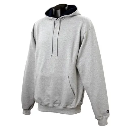 Champion 9.7 oz Cotton Max Color Block Raglan Hood - Light/Heather