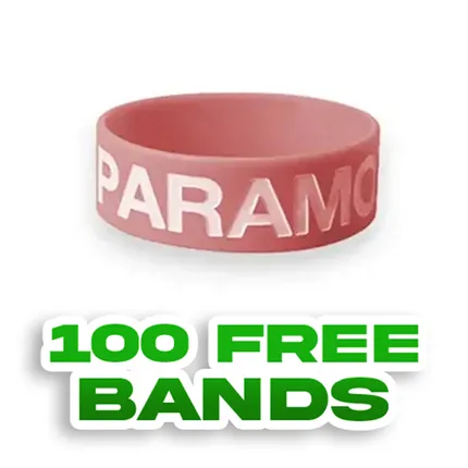 3/4 inch Debossed Color Filled Wristband   
