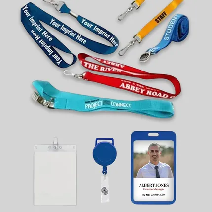 Custom Silk Screen Print Polyester Lanyard                         