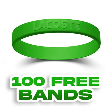 Custom Embossed Wristbands          