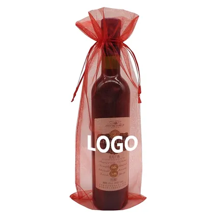 Organza wine bag 