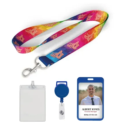 Full Color 5/8 inch Lanyard-B