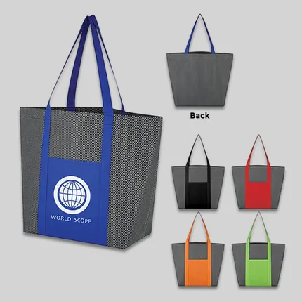 NON-WOVEN HONEYCOMB MESH TOTE BAG