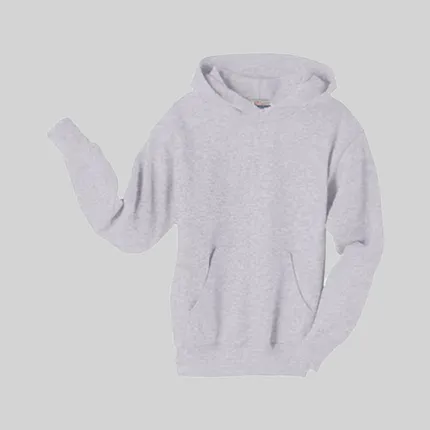 Hanes Youth 7.8 oz. 50/50 ComfortBlend Pullover Hoodie - Light/Heather