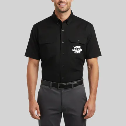 Red Kap® Short Sleeve Solid Ripstop Shirt