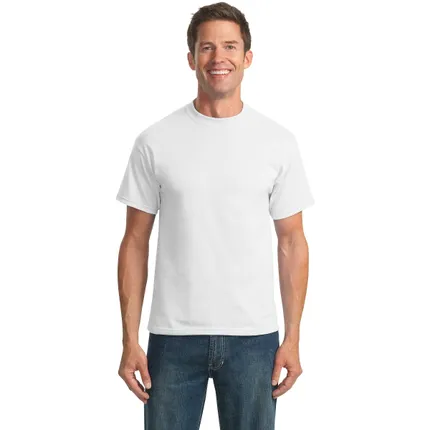 Port and Company 50/50 Cotton/Poly T-Shirt - White