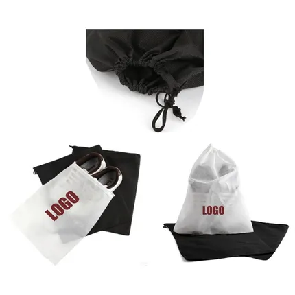 Non-woven Drawstring Shoe Dust Bag