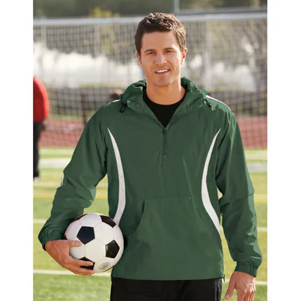 Sport-Tek Colorblock Raglan Anorak - Dark/All