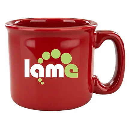 15 Ounce Solid Color Ceramic Campfire Mug