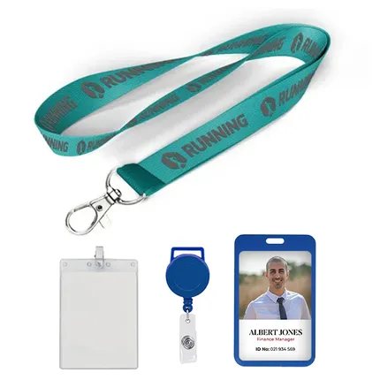 1/2 inch Polyester Lanyard-B