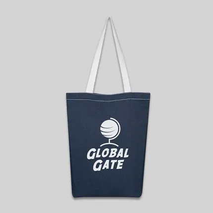 Denim Economy Tote Bag-BG
