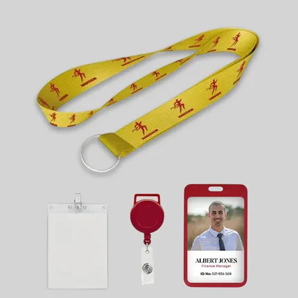 Custom Silk Screen Print Polyester Lanyards  